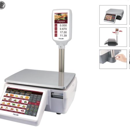 IP30 Etikettvåg – maxvikt 15kg - Bild 8